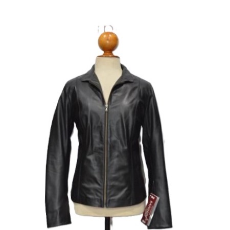 BANHOF: CHAQUETA CREMALLERA MUJER 1711-NEGRA