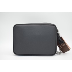 EL POTRO: BOLSO BANDOLERA DE CADENA  NEGRO/ANIMAL PRINT