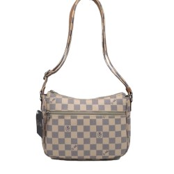 El Potro: Bolso bandolera mediano mujer 1241-CHESS-BEIGE