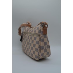 El Potro: Bolso bandolera mediano mujer 1241-CHESS-BEIGE