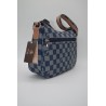 El Potro: Bolso bandolera mediano mujer 1241-CHESS-AZUL