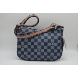 El Potro: Bolso bandolera mediano mujer 1241-CHESS-AZUL
