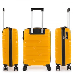 ITACA: Maleta cabina Polipropileno 4R dobles 760.350-SARAJEVO-AMARILLA