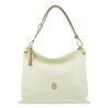 EL POTRO: BOLSO HOBO MEDIANO MUJER PIEL VACUNO 1518-OASIS-IVORY