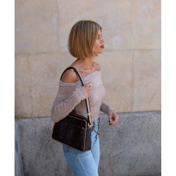 EL POTRO: BOLSO MUJER 2245-VINTAGE-NEGRO