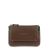 EL POTRO: MONEDERO DE CREMALLERA CON SOLAPA EN PIEL VACUNO 657-CLIP