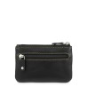 EL POTRO: MONEDERO DE CREMALLERA CON SOLAPA EN PIEL VACUNO 657-CLIP