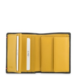 EL POTRO: CARTERA TARJETERO DE HOMBRE CON MONEDERO INTERIOR EN PIEL VACUNO 653-CLIP