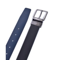 Miguel Bellido: Cinturón piel reversible sport 35 mm. 568-35-NEGRO/AZUL