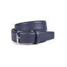MIGUEL BELLIDO: CINTURÓN DE VESTIR EN PIEL VACUNO 369-32-AZUL