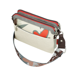 ANEKKE: BOLSO BANDOLERA DOBLE COMPARTIMENTO ALMA 40763-160