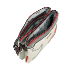 ANEKKE: BOLSO BANDOLERA DOBLE COMPARTIMENTO ALMA 40763-160