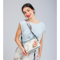 ANEKKE: BOLSO BANDOLERA DOBLE COMPARTIMENTO ALMA 40763-160