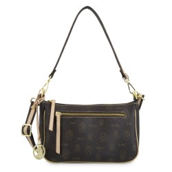 El Potro: Bolso DE ASA CORTA Y BANDOLERA MUJER EN LONA Y PIEL VACUNO 2238-VINTAGE