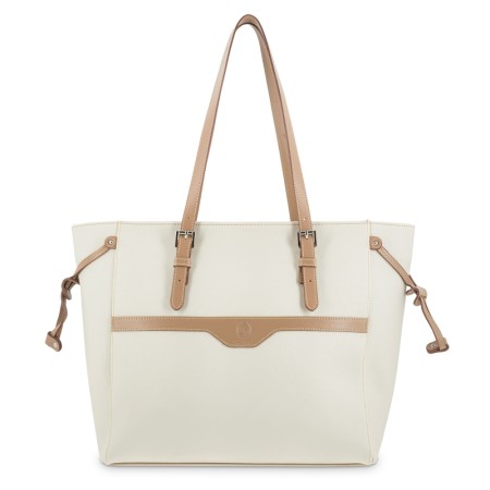 EL POTRO: BOLSO SHOPPING MUJER EN LONA Y PIEL 4501-BASE-BEIGE