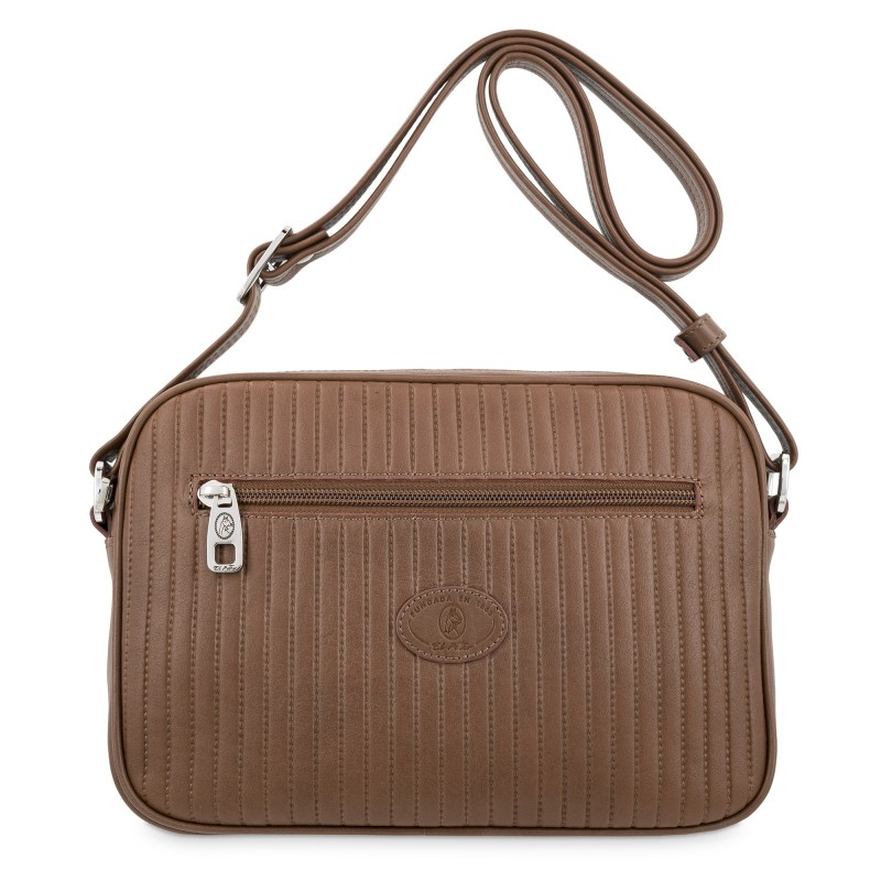 EL POTRO: BOLSO BOLSO BANDOLERA MUJER MEDIANO EN PIEL VACUNO 1407-CROMO