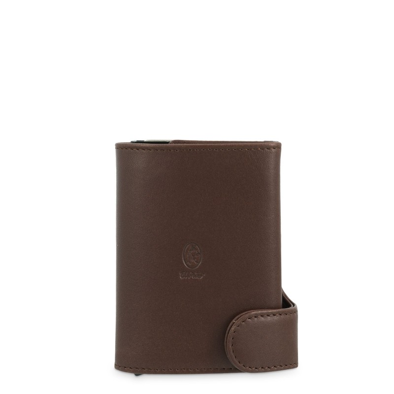 EL POTRO: TARJETERO PROTECTOR METÁLICO EN PIEL VACUNO 295-BOX