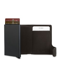 EL POTRO: TARJETERO PROTECTOR METÁLICO EN PIEL VACUNO 295-BOX