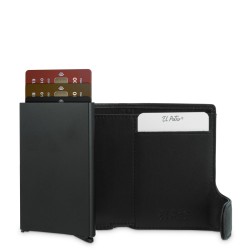 EL POTRO: TARJETERO PROTECTOR METÁLICO EN PIEL VACUNO 295-BOX