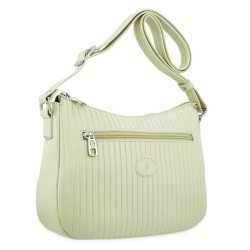 EL POTRO: BOLSO HOBO MUJER CON  BANDOLERA EN PIEL VACUNO 1406-CROMO-BEIGE