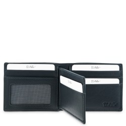 El Potro: Cartera americana EN PIEL VACUNO 212-BOX-AZUL