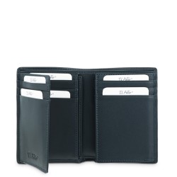 El Potro: Cartera de caballero tarjetero en piel vacuno 262 Potro-Box-AZUL