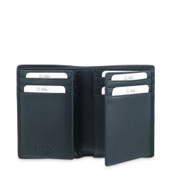 El Potro: Cartera de caballero tarjetero en piel vacuno 262 Potro-Box-AZUL