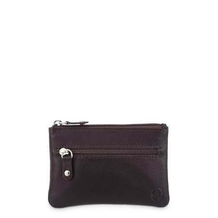 El Potro: Monedero llavero 3 cremalleras mediano en piel vacuno 279-Box