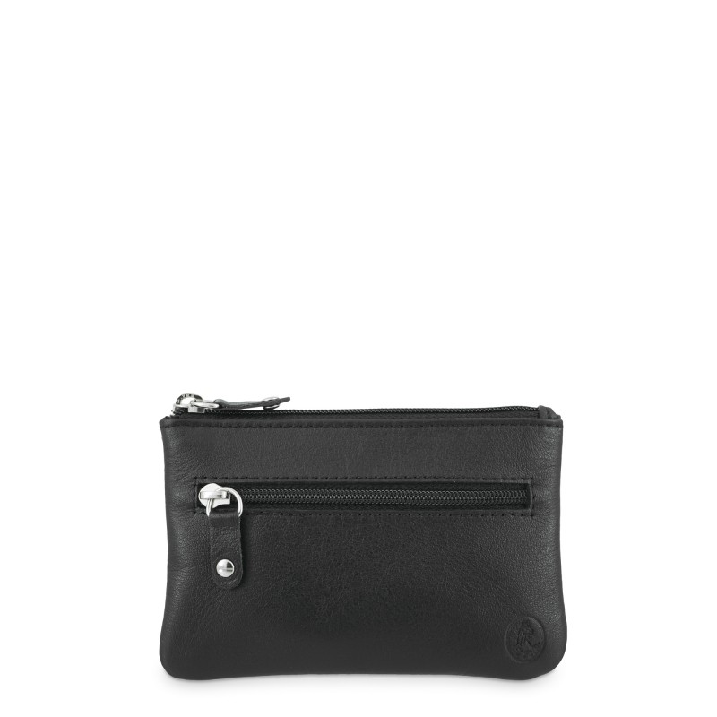 El Potro: Monedero llavero 3 cremalleras mediano en piel vacuno 279-Box