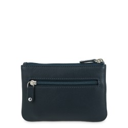 El Potro: Monedero llavero 3 cremalleras mediano en piel vacuno 279-Box