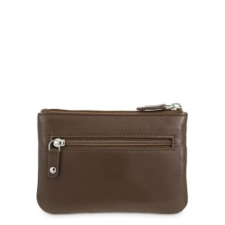 El Potro: Monedero llavero 3 cremalleras mediano en piel vacuno 279-Box