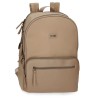 EL POTRO: MOCHILA PORTAORDENADOR DE 40 CM. 52624-LANA-BEIGE