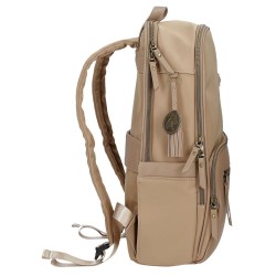 EL POTRO: MOCHILA PORTAORDENADOR DE 40 CM. 52624-LANA-BEIGE