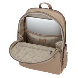 EL POTRO: MOCHILA PORTAORDENADOR DE 40 CM. 52624-LANA-BEIGE