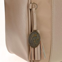 EL POTRO: MOCHILA PORTAORDENADOR DE 40 CM. 52624-LANA-BEIGE