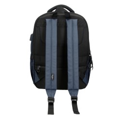 PEPE JEANS: MOCHILA PORTAORDENADOR 15,6" 2 COMPARTIMENTOS HOXTON MARINO