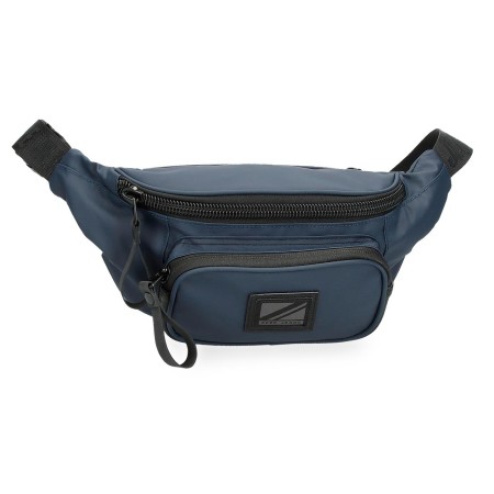 PEPE JEANS: RIÑONERA DE 2 COMPARTIMENTOS HOXTON-AZUL