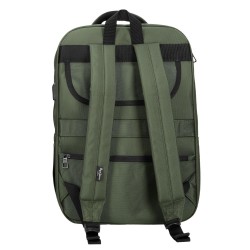PEPE JEANS: MOCHILA PORTAORDENADOR 15,6" 2 COMPARTIMENTOS BROMLEY 24-CAQUI