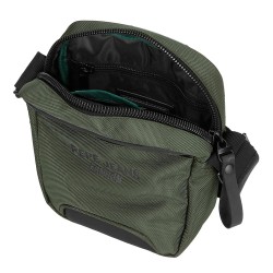 PEPE JEANS: BANDOLERA PEQUEÑA 1 COMPARTIMENTO 19,5 CM. BROMLEY 24-CAQUI