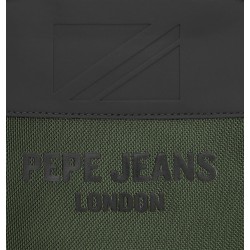 PEPE JEANS: BANDOLERA PEQUEÑA 1 COMPARTIMENTO 19,5 CM. BROMLEY 24-CAQUI
