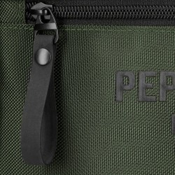 PEPE JEANS: BANDOLERA PEQUEÑA 1 COMPARTIMENTO 19,5 CM. BROMLEY 24-CAQUI