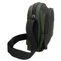 PEPE JEANS: BANDOLERA MEDIANA 2 COMPARTIMENTOS 22 CM. BROMLEY 24 CAQUI