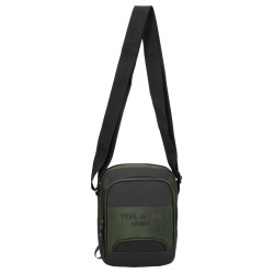 PEPE JEANS: BANDOLERA MEDIANA 2 COMPARTIMENTOS 22 CM. BROMLEY 24 CAQUI