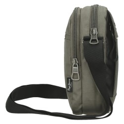 PEPE JEANS: BANDOLERA MEDIANO 2 COMPARTIMENTOS 22 CM. DORMUND-VERDE