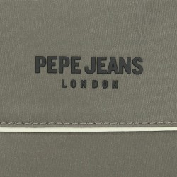 PEPE JEANS: BANDOLERA MEDIANO 2 COMPARTIMENTOS 22 CM. DORMUND-VERDE