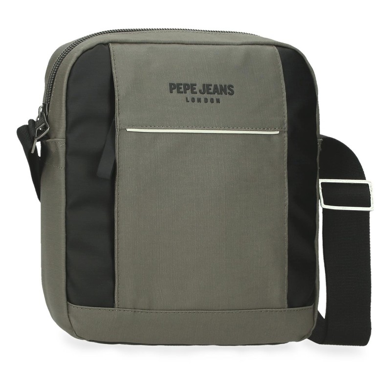 PEPE JEANS: BANDOLERA PARA TABLET 27 CM. DORTMUND-VERDE