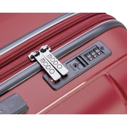 GALAXY: MODO BY RONCATO, Maleta grande 4R 423521-DARK RED
