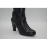 RODRI: BOTA DE PIEL TACON ALTO 115057-NEGRA