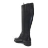 PITILLOS: BOTA DE PIEL DE CAÑA ALTA CON TACON BAJO COLOR NEGRA 105588