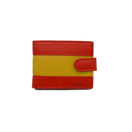 MARISMA: CARTERA AMERICANA CON MONEDERO BANDERA DE ESPAÑA 7278Ñ